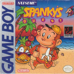 Carátula de Spanky's Quest Game Boy PAL España