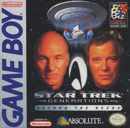 Carátula de Star Trek Generations: Beyond the Nexus Game Boy PAL España