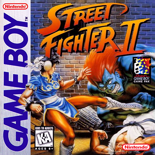 Carátula de Street Fighter II Game Boy PAL España