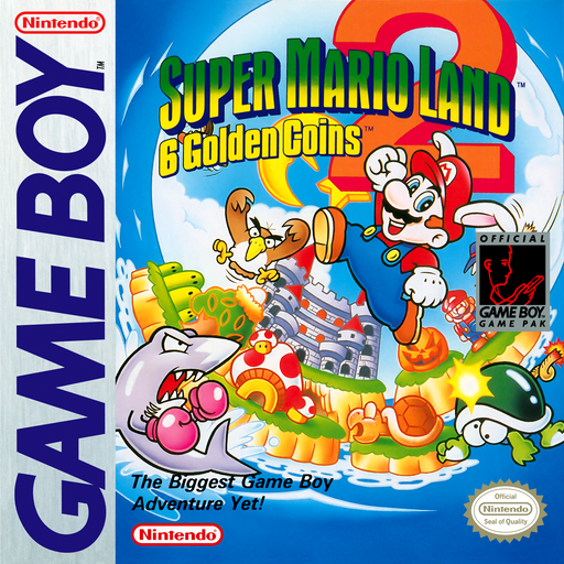 Super Mario Land 2: 6 Golden Coins box art