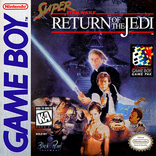 Carátula de Super Star Wars Return of the Jedi Game Boy PAL España