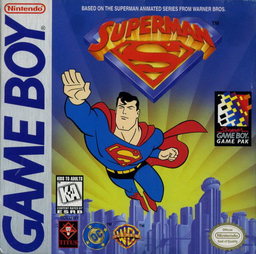 Carátula de Superman Game Boy PAL España