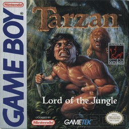 Carátula de Tarzan Lord of the Jungle Game Boy PAL España