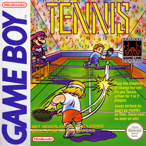 Carátula de Tennis Game Boy PAL España
