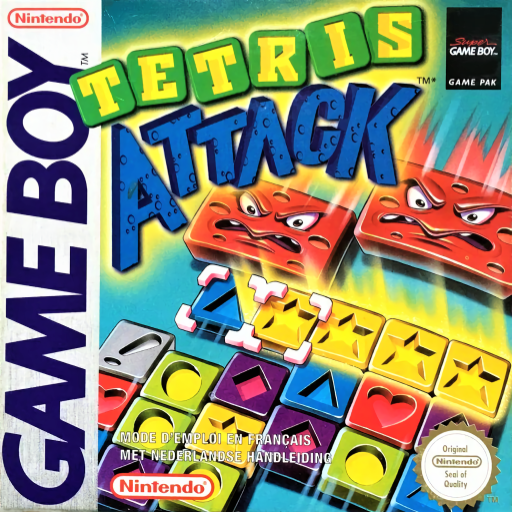Carátula de Tetris Attack Game Boy PAL España