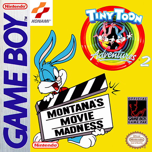Carátula de Tiny Toon Adventures 2 Montana's Movie Madness Game Boy PAL España