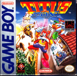 Carátula de Titus the Fox Game Boy PAL España
