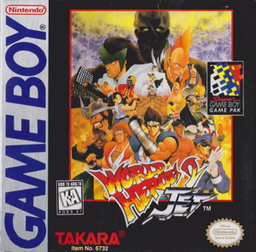 Carátula de World Heroes 2 Jet Game Boy PAL España