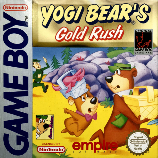 Carátula de Yogi Bear's Goldrush Game Boy PAL España