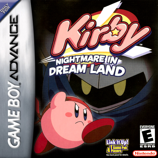Kirby: Nightmare in Dream Land box art