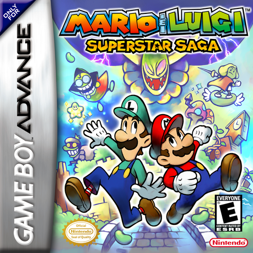Mario & Luigi: Superstar Saga box art