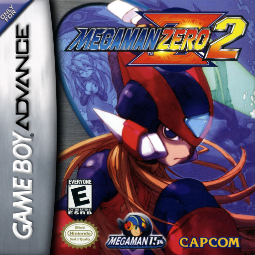 Mega Man Zero 2 box art