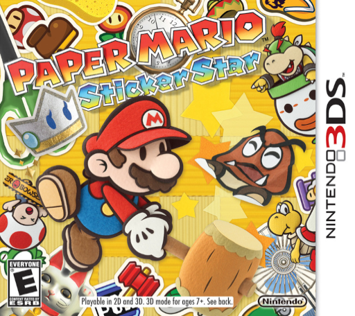 Paper Mario: Sticker Star artwork