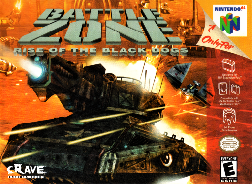 Battlezone: Rise of the Black Dogs artwork