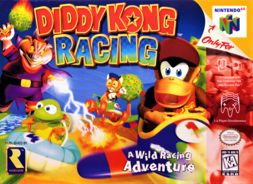 Diddy Kong Racing artwork