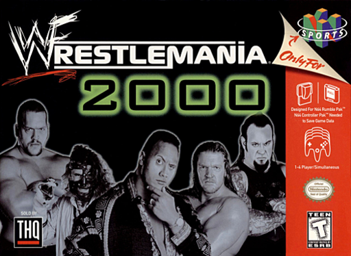WWF WrestleMania 2000 box art