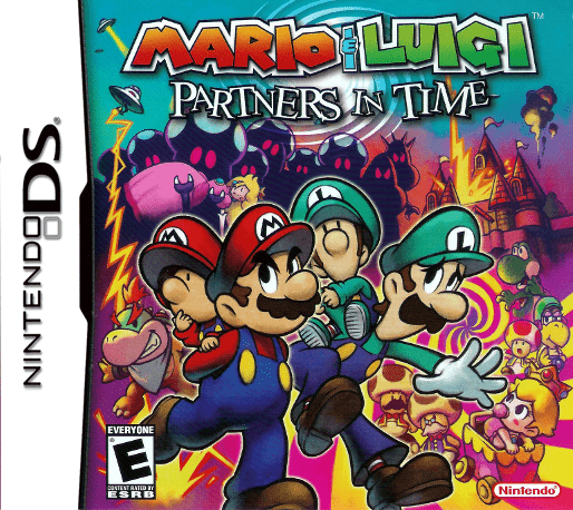 Mario & Luigi - Partners in Time box art