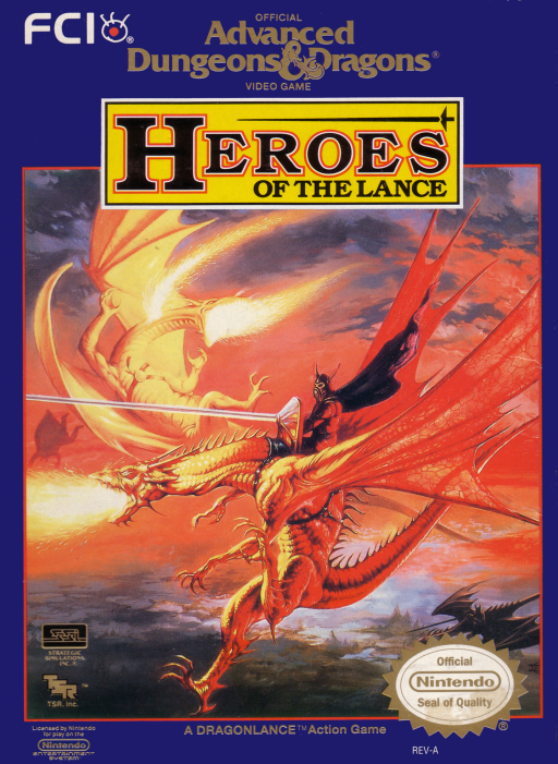 Advanced Dungeons _ Dragons - Heroes of the Lance (USA, Japan)