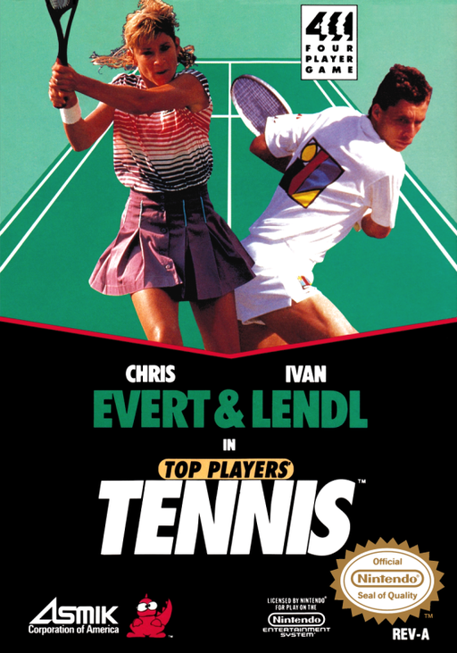 Chris Evert _ Ivan Lendl in Top Players' Tennis