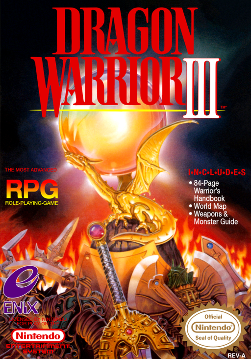Dragon Warrior III box art