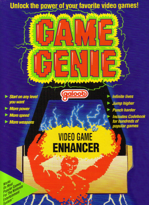 Game Genie (Cheat Cartridge) box art
