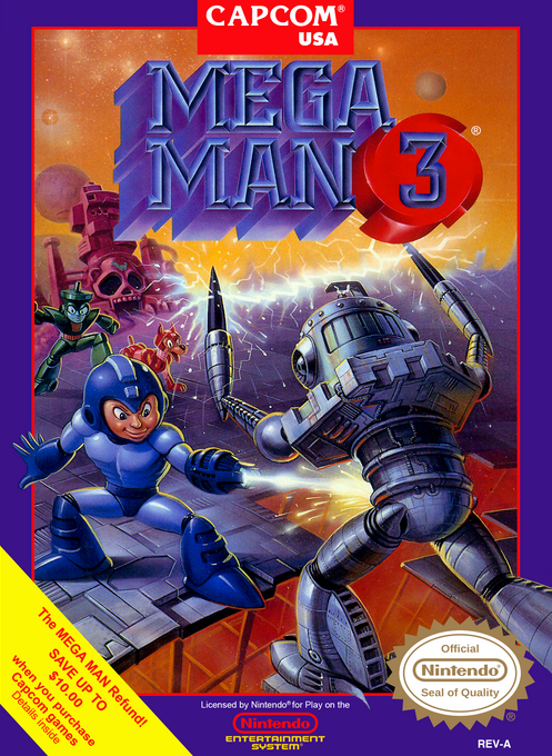 Mega Man 3 artwork