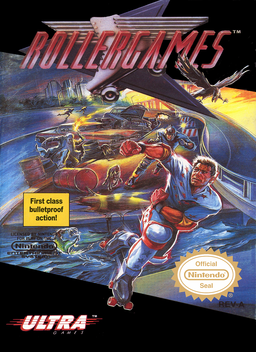 Carátula de Roller Games NES PAL España