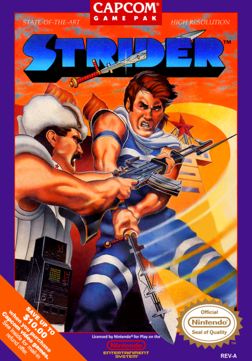 Strider box art