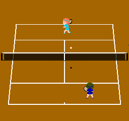 Family Tennis Gameplay Screenshot 1