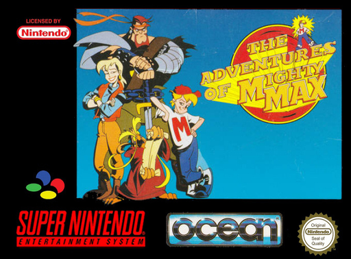 Carátula de Adventures of Mighty Max Super Nintendo PAL España