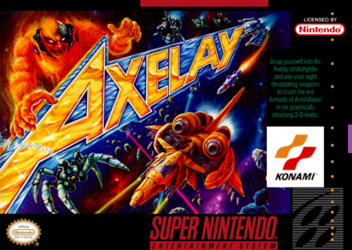 Axelay box art