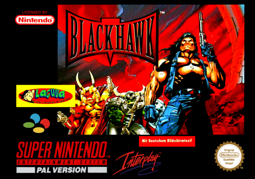 Carátula de Blackhawk Super Nintendo PAL España