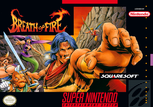Breath of Fire box art