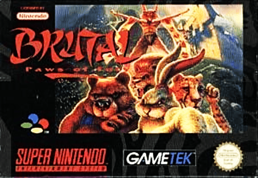 Carátula de Brutal Paws of Fury Super Nintendo PAL España