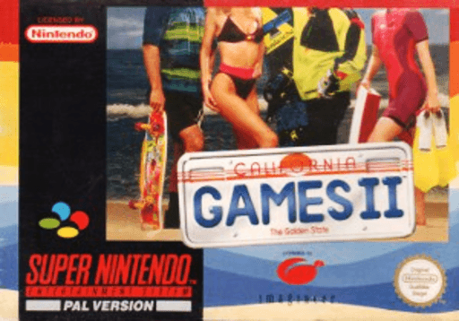 Carátula de California Games II Super Nintendo PAL España
