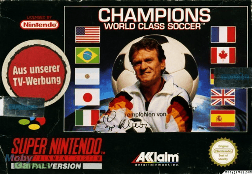 Carátula de Champions World Class Soccer Super Nintendo PAL España