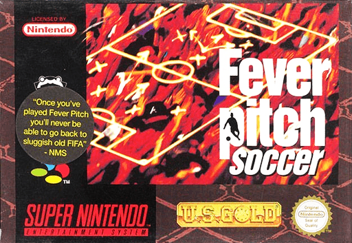 Carátula de Fever Pitch Soccer Super Nintendo PAL España