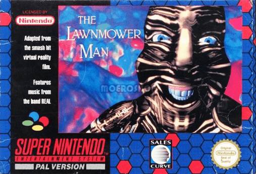 Carátula de Lawnmower Man Super Nintendo PAL España