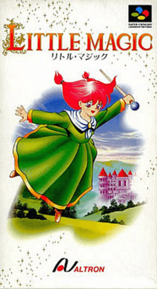 Little Magic SNES cover art reference for custom cartridge, NTSC-J version.