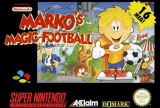 Carátula de Marko's Magic Football Super Nintendo PAL España
