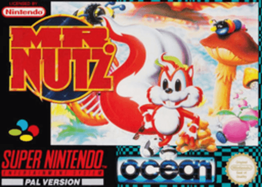 Carátula de Mr. Nutz Super Nintendo PAL España