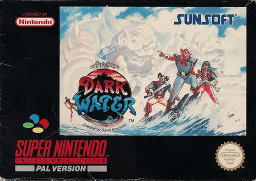 Carátula de Pirates of Dark Water Super Nintendo PAL España
