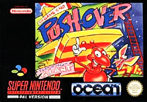 Carátula de Push-over Super Nintendo PAL España