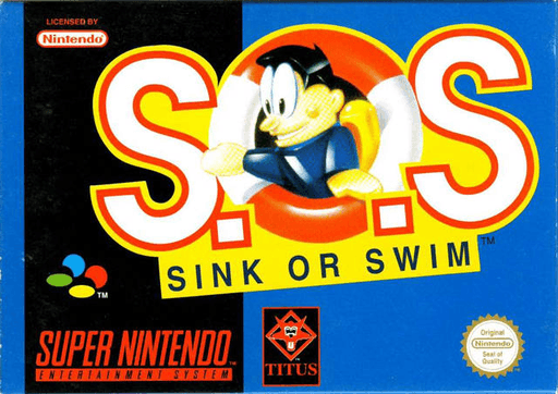 Carátula de S.O.S: Sink or Swim Super Nintendo PAL España