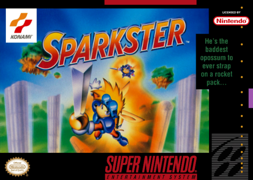 Sparkster box art