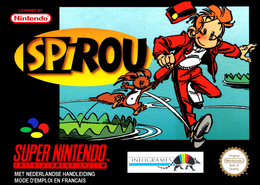 Carátula de Spirou Super Nintendo PAL España