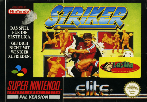 Carátula de Striker Super Nintendo PAL España