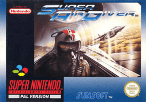 Lock On SNES cover art reference for custom cartridge, PAL version.