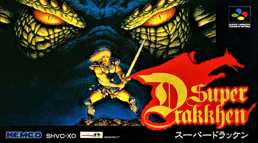 Dragon View SNES cover art reference for custom cartridge, NTSC-J version.