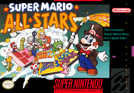 Super Mario All-Stars box art